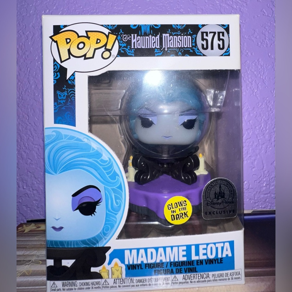 Funko Pop Madame Leota with Blue and Purple